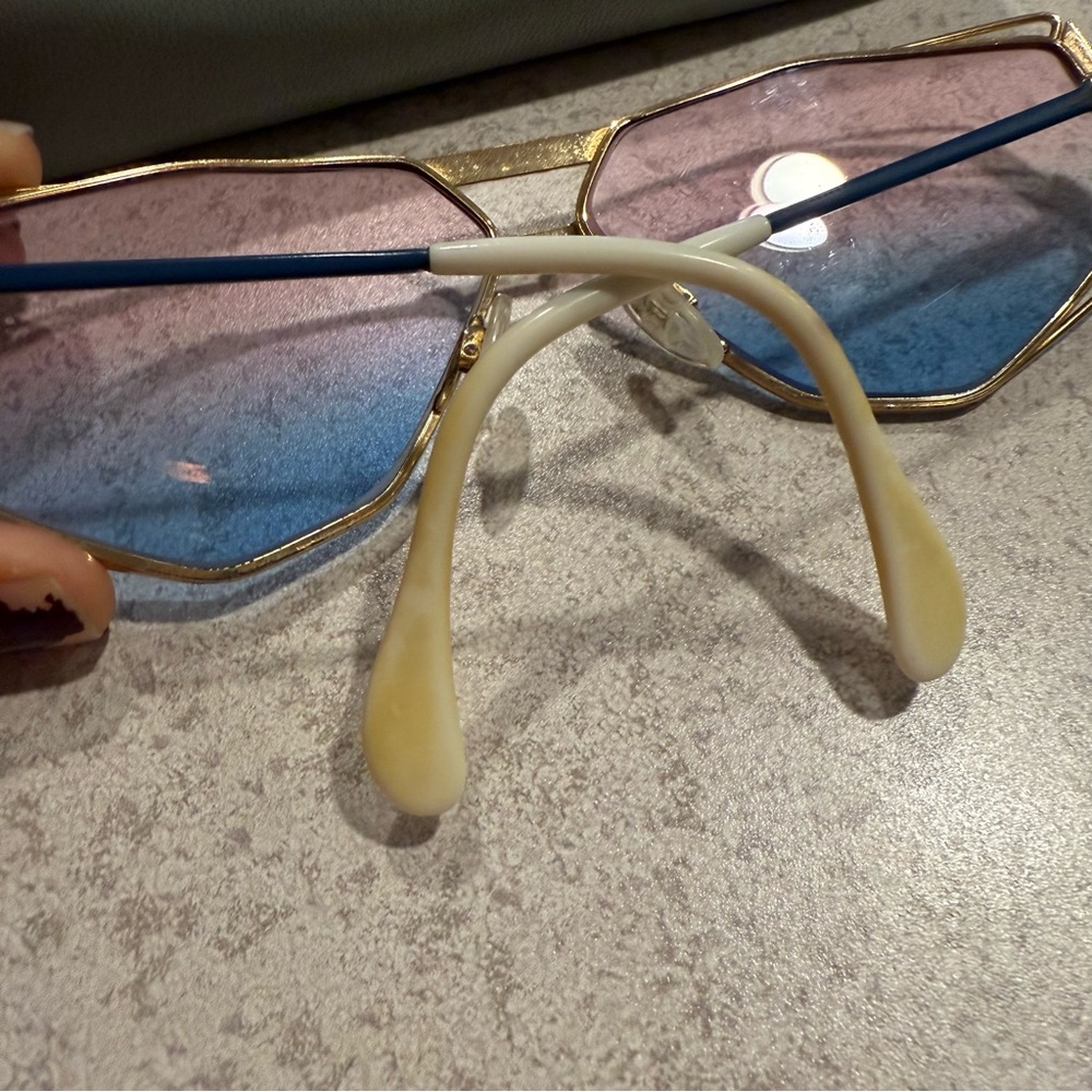 Cazal Gradient Sunglasses with Case - image 5